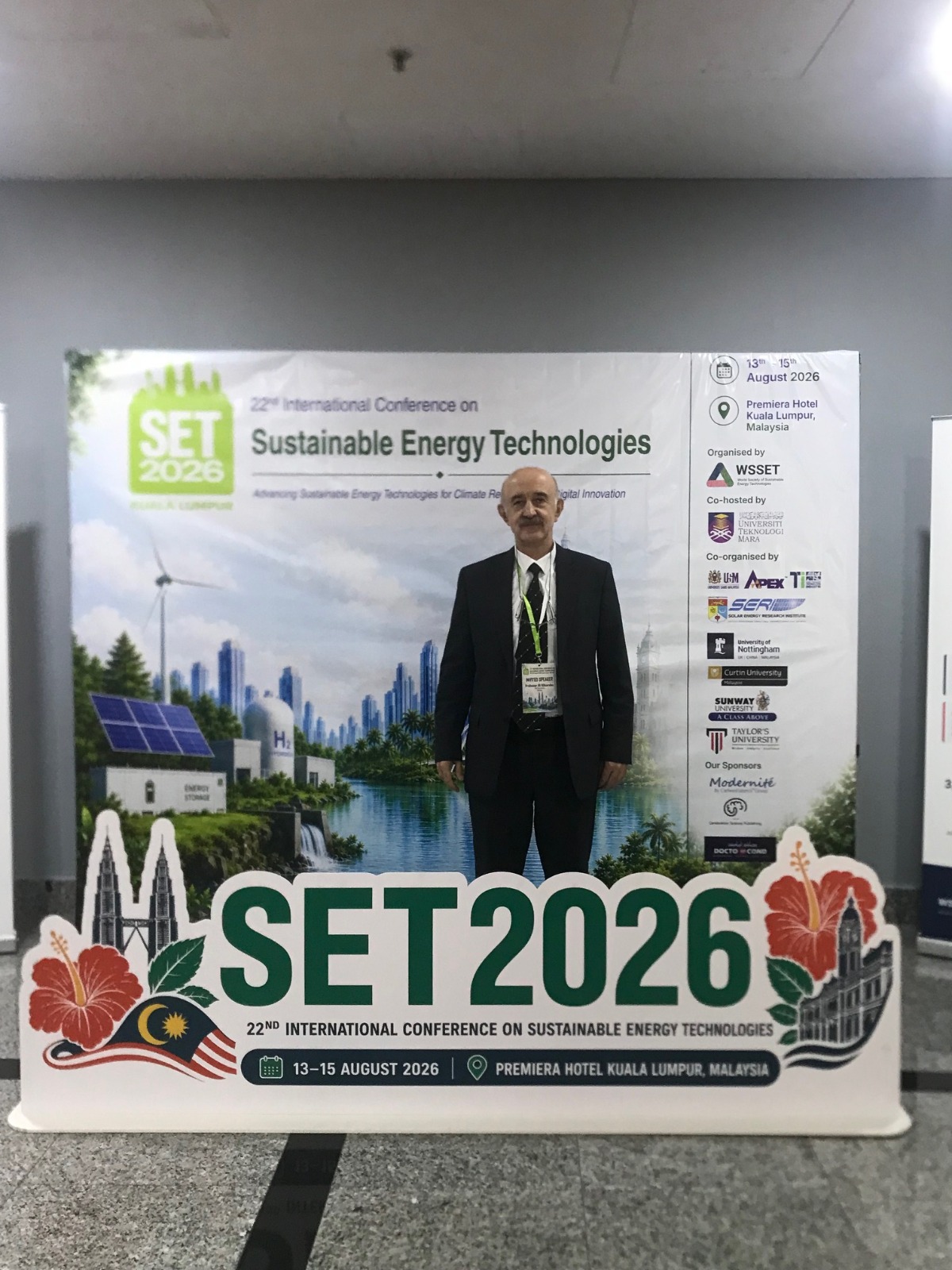 Prof. Dr. Ali KILIÇARSLAN, SET2026 Konferansına Davetli Konuşmacı Olarak Katıldı