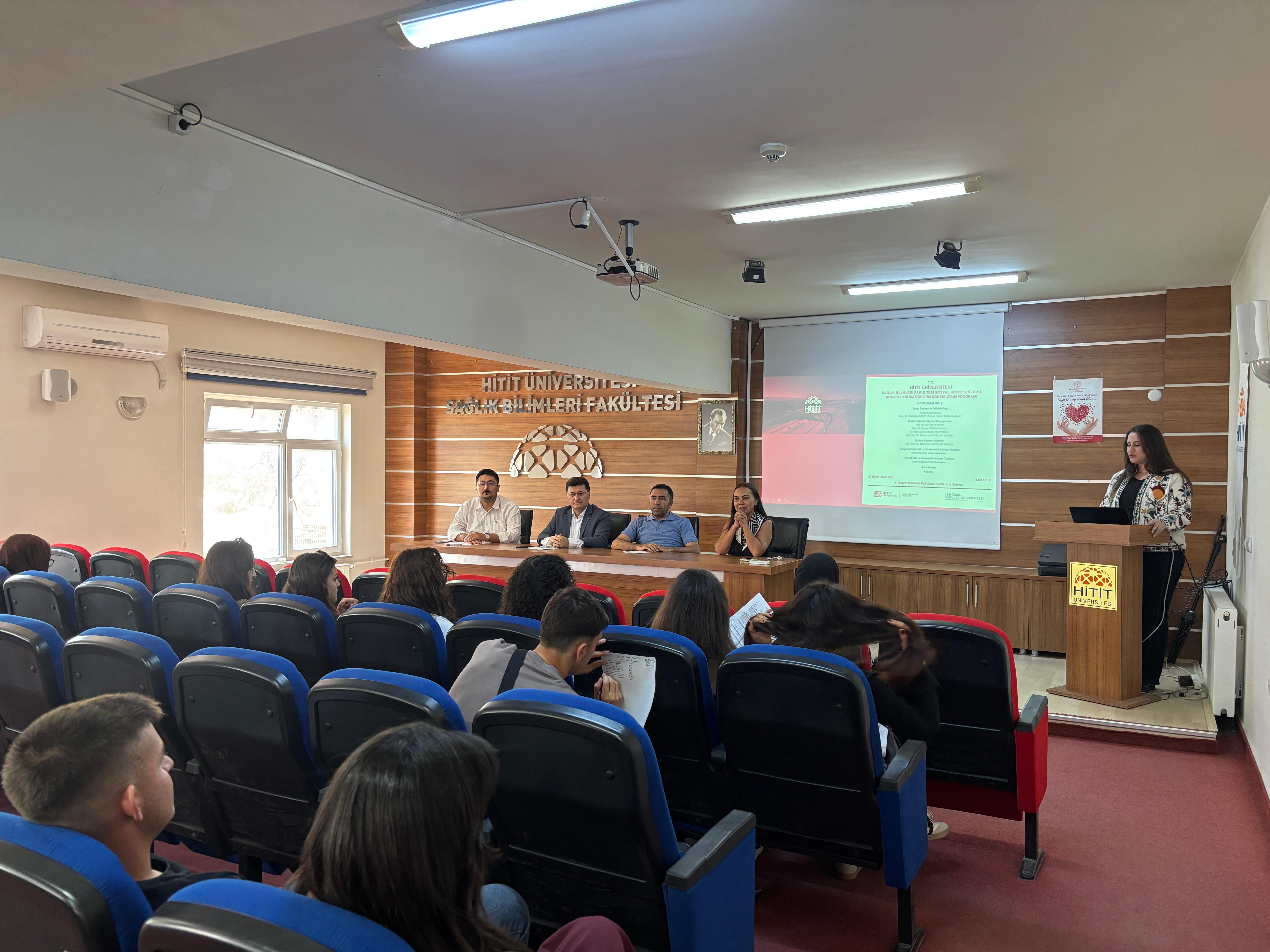 Orientation Program Held for First-Year Students