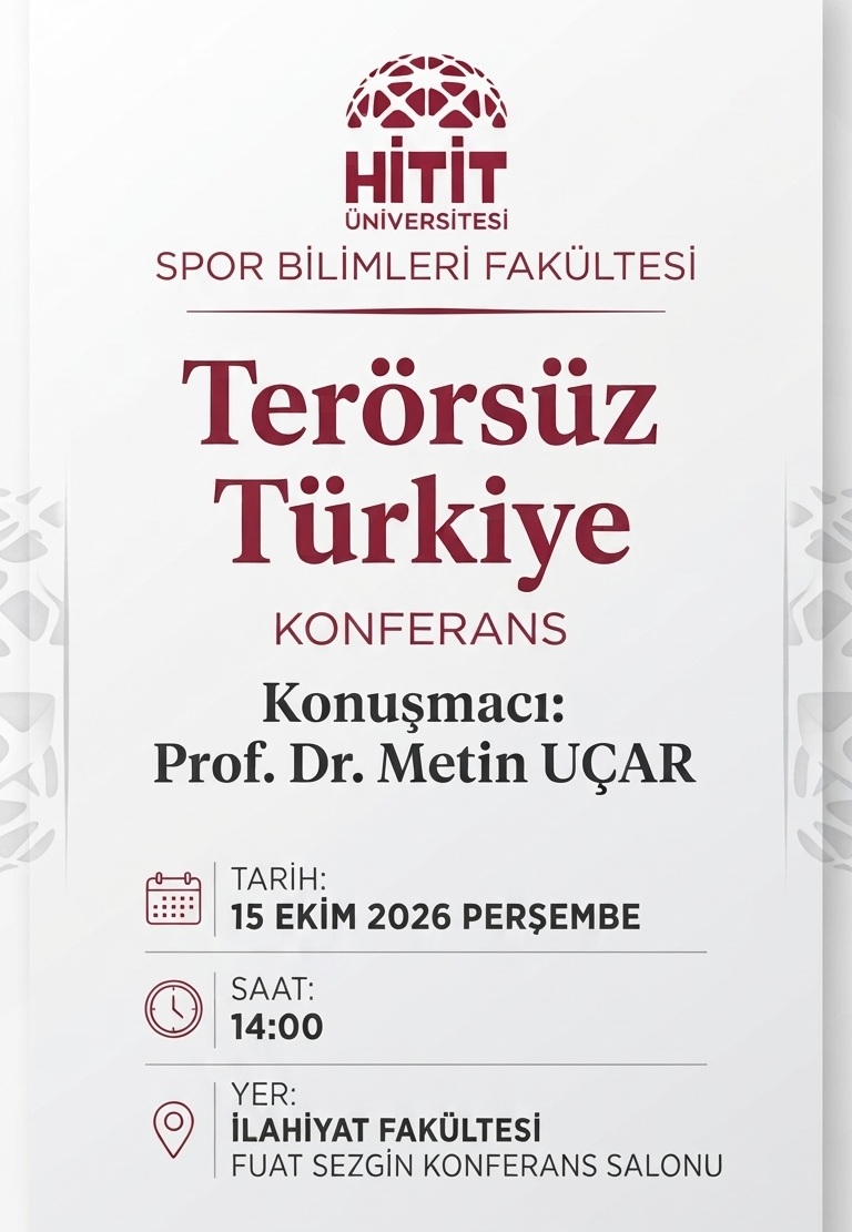 Terörsüz Türkiye Konferansı